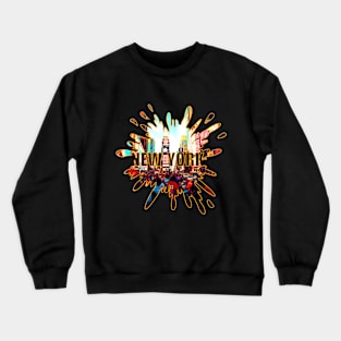 New York Splat Crewneck Sweatshirt